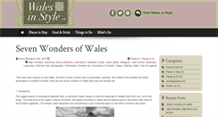 Desktop Screenshot of blog.walesinstyle.com