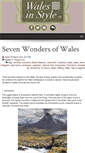 Mobile Screenshot of blog.walesinstyle.com