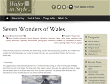Tablet Screenshot of blog.walesinstyle.com